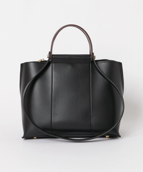 ダブルハンドルトートバッグ　アーバンリサーチロッソ　 ベージュ 仕切り付き URBAN RESEARCH ROSSO WOMEN（アーバンリサーチ ロッソ）の