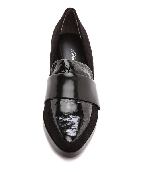 3.1 Phillip Lim（スリーワンフィリップリム）の「3.1 Phillip Lim Quinn Loafers（シューズ・Black・37.5/38.5/36/37）」の5枚目の写真