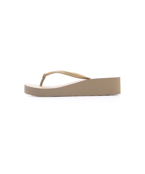 TORY BURCH（トリーバーチ）の「Tory Burch Wedge Thin Flip Flops（サンダル・Khaki/khaki/Black/Black・8/10/9）」の9枚目の写真