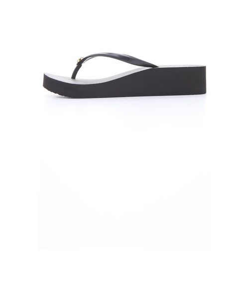 TORY BURCH（トリーバーチ）の「Tory Burch Wedge Thin Flip Flops（サンダル・Khaki/khaki/Black/Black・8/10/9）」の5枚目の写真