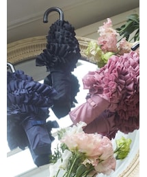 Maison de FLEUR（メゾンドフルール）の「ヒートカットフリル折りたたみ傘（雑貨/ホビー）」