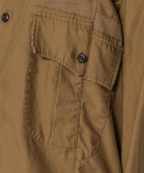 MIHARAYASUHIRO（ミハラヤスヒロ）の「Maison MIHARAYASUHIRO/メゾン ミハラヤスヒロ/RESIZED MILLITARY SH IRTS（トップス・メンズ・BROWN・44/46）」の6枚目の写真
