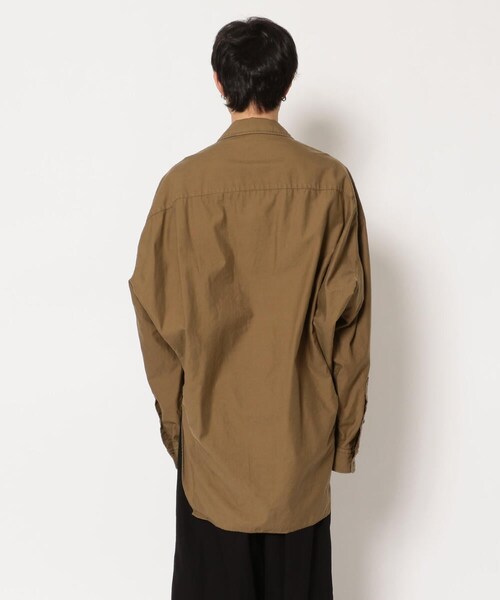 MIHARAYASUHIRO（ミハラヤスヒロ）の「Maison MIHARAYASUHIRO/メゾン ミハラヤスヒロ/RESIZED MILLITARY SH IRTS（トップス・メンズ・BROWN・44/46）」の3枚目の写真