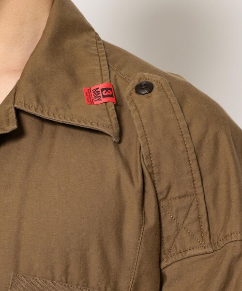 MIHARAYASUHIRO（ミハラヤスヒロ）の「Maison MIHARAYASUHIRO/メゾン ミハラヤスヒロ/RESIZED MILLITARY SH IRTS（トップス・メンズ・BROWN・44/46）」の5枚目の写真