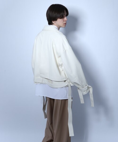 HARE（ハレ）の「シンセティックレザーショートトレンチ（）」 - WEAR 