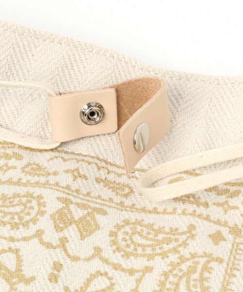 studio CLIP（スタディオクリップ）の「プリントオンアソート巾着バッグ（バッグ・グレージュ/ブラック/ピンク/キナリ/イエロー/ネイビー）」の13枚目の写真