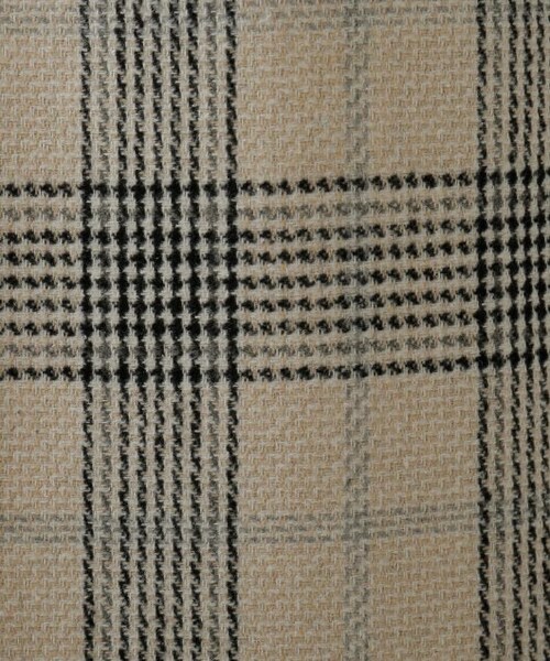 frames RAY CASSIN（フレームスレイカズン）の「BIGチェックAラインスカート（スカート・レディース・ベージュ/ブラウン/オフ白・FREE）」の13枚目の写真