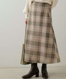 frames RAY CASSIN | BIGチェックAラインスカート(スカート)