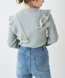 肩フリルリブニット　24AW 20201230020305048_215.jpg