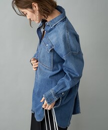 RIVE DROITE | 【Healthy DENIM(ヘルシーデニム)】Almondスーパービッグシャツ(シャツ/ブラウス)