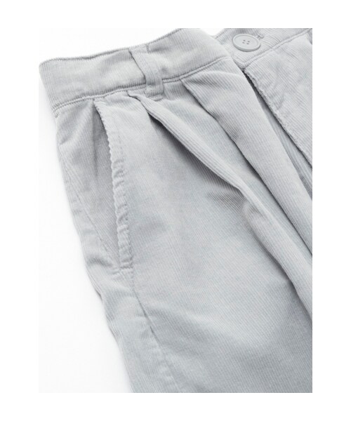 w closet（ダブルクローゼット）の「16Wコーデュロイミモレ丈ワイドパンツ（パンツ・レディース・ライトサックス/ワイン/ブラック・FREE）」の8枚目の写真