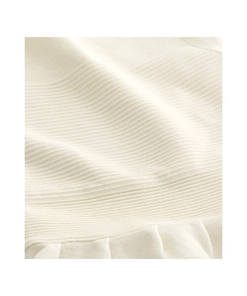 gracegift(グレースギフト)の「甜蜜序曲 韓國針織娃娃洋裝(ワンピース/ドレス・レディース・白・F)」の3枚目の写真