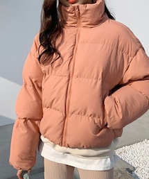 DHOLIC（ディーホリック）の「ハイネック中綿ジャンパー（ダウン