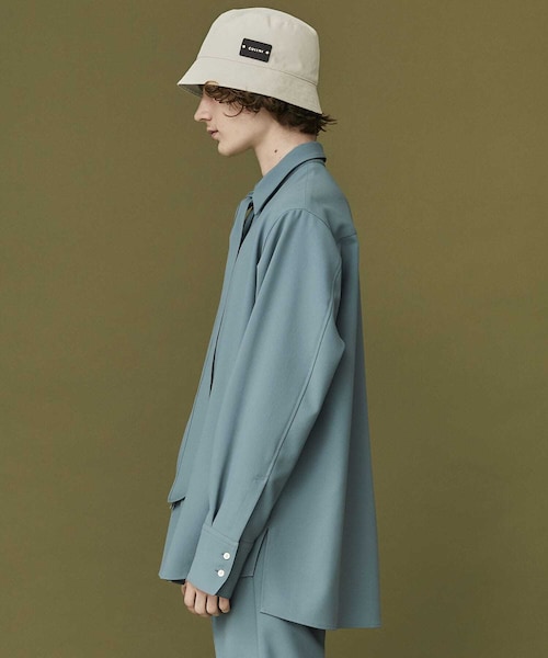 【週末限定値下げ】CULLNI クルニ　グリーンストライプ　ブルー　【Ｓ】 CULLNI（クルニ）の「SCARF SH（）」 - WEAR