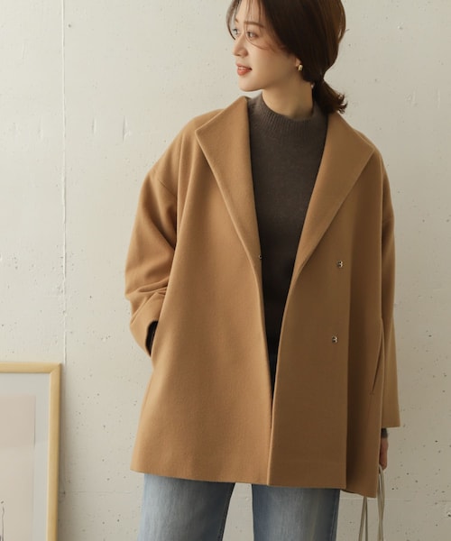 新品タグ付◉ DOORS ウールミドルガウンコート　アーバンリサーチ 新品タグ付◉ DOORS ウールミドルガウンコート アーバンリサーチ URBAN