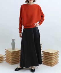 SENSE OF PLACE by URBAN RESEARCH（センスオブプレイスバイアーバンリサーチ）の「ストレッチボートネックドルマンセーター（その他・レディース）」