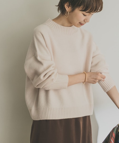 URBAN RESEARCH（アーバンリサーチ）の「カシミヤ混メランジショート丈