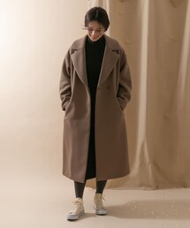 audrey and john wad（オードリーアンドジョンワッド）の「Audrey and John Wad ライナー付きBIG/Cコクーンスリーブコート（その他・レディース）」