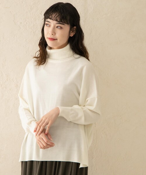 ヨーガンレール 2022 リサイクルネップツイード チュニックベスト