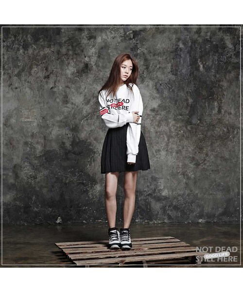 ROMANTIC CROWN(ロマンティッククラウン)の「GOOD LIFE CREWNECK(その他・メンズ・WHT・S/M/L/XL)」の5枚目の写真