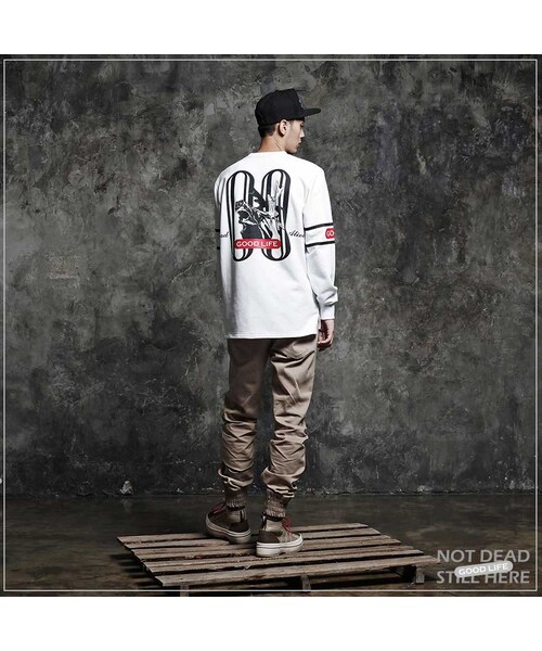 ROMANTIC CROWN(ロマンティッククラウン)の「GOOD LIFE CREWNECK(その他・メンズ・WHT・S/M/L/XL)」の4枚目の写真