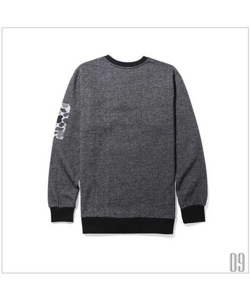 ROMANTIC CROWN（ロマンティッククラウン）の「OUT POCKET CREWNECK（その他・メンズ・BLK・S/M/L/XL）」の10枚目の写真