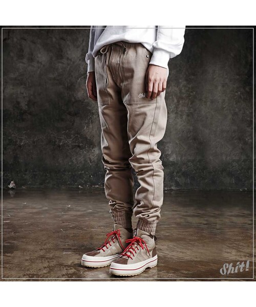 ROMANTIC CROWN（ロマンティッククラウン）の「COTTON JOGGER PANTS（その他・メンズ・BEI・M/L/XL）」の7枚目の写真