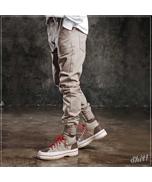 ROMANTIC CROWN（ロマンティッククラウン）の「COTTON JOGGER PANTS（その他・メンズ・BEI・M/L/XL）」の5枚目の写真