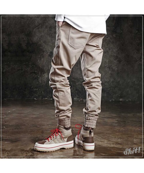 ROMANTIC CROWN（ロマンティッククラウン）の「COTTON JOGGER PANTS（その他・メンズ・BEI・M/L/XL）」の6枚目の写真