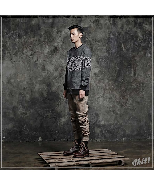 ROMANTIC CROWN（ロマンティッククラウン）の「COTTON JOGGER PANTS（その他・メンズ・BEI・M/L/XL）」の2枚目の写真