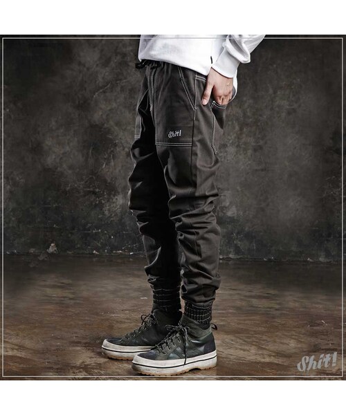 ROMANTIC CROWN（ロマンティッククラウン）の「COTTON JOGGER PANTS（その他・メンズ・KHAKI・M/L/XL）」の5枚目の写真