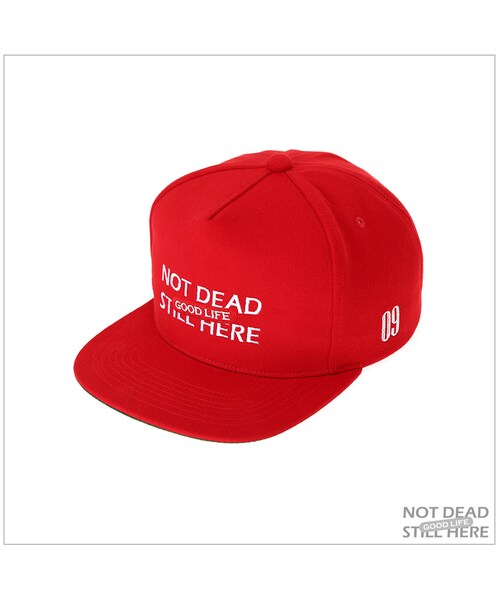 ROMANTIC CROWN（ロマンティッククラウン）の「GOOD LIFE SNAPBACK（その他・メンズ・RED）」の7枚目の写真