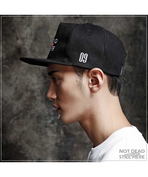 ROMANTIC CROWN（ロマンティッククラウン）の「GOOD LIFE SNAPBACK（その他・メンズ・BLK）」の4枚目の写真