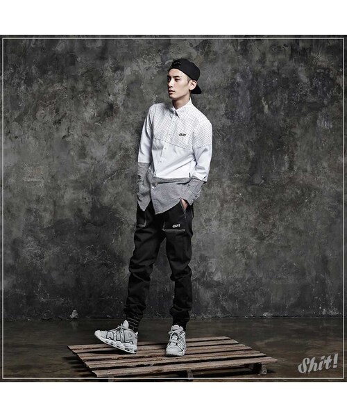 ROMANTIC CROWN（ロマンティッククラウン）の「SHIT! LONG SHIRT（その他・メンズ・STRIPE・S/M/L/XL）」の2枚目の写真