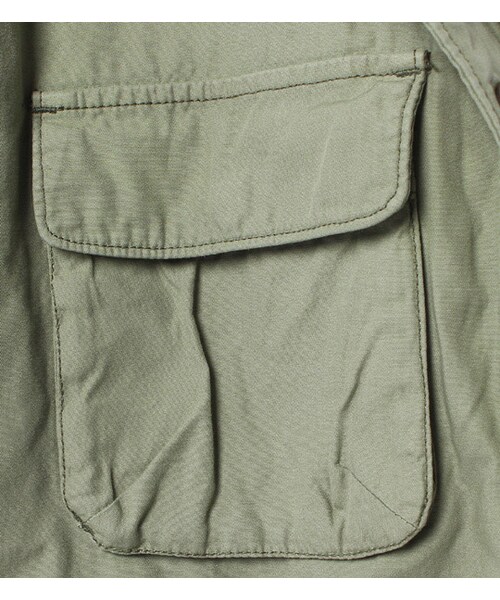 PAGEBOY（ページボーイ）の「フード付きミリタリーブルゾン（ジャケット/アウター・レディース・ベージュ/カーキ）」の9枚目の写真