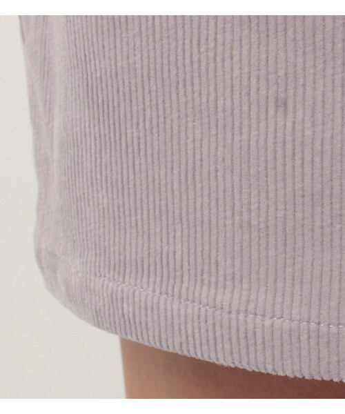 PAGEBOY（ページボーイ）の「【non-no11月号掲載】ベルト付きコーデュロイコクーンスカート（スカート・レディース・アイボリー/イエロー/グリーン/ネイビー/ラベンダー・S/M）」の10枚目の写真