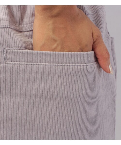 PAGEBOY（ページボーイ）の「【non-no11月号掲載】ベルト付きコーデュロイコクーンスカート（スカート・レディース・アイボリー/イエロー/グリーン/ネイビー/ラベンダー・S/M）」の13枚目の写真