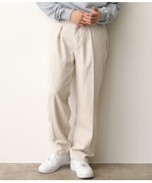 JUNRED | 【セットアップ対応】シャーベットコーデュロイワンタックワイド(パンツ)