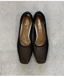 VIS | スクエアトゥメッシュパンプス(シューズ)