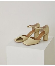 ADAM ET ROPE' | カットアウトスクエアサンダル(シューズ)