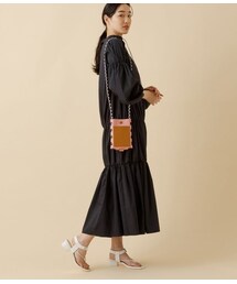 ADAM ET ROPE' | ティアードギャザーワンピース(ワンピース/ドレス)