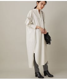 ADAM ET ROPE' | 【WEB限定】バックオープンバンドカラーワンピース(ワンピース/ドレス)