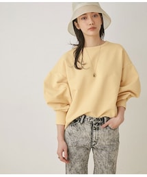 ADAM ET ROPE' | コクーン裏毛プルオーバー(トップス)