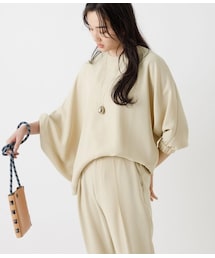 ADAM ET ROPE' | 【セットアップ対応】サイドドレーププルオーバー(トップス)