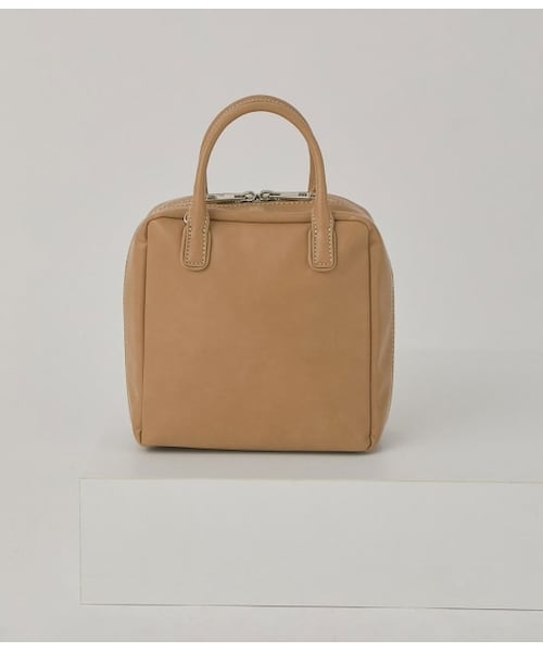 ADAM ET ROPE'(アダムエロペ)の「【WEB限定】ソフトミニボストン(バッグ・レディース・ブラック/オフホワイト/ベージュ系・F)」の3枚目の写真