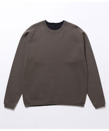 ADAM ET ROPE' | カシミヤ混リバーシブルニット(トップス)