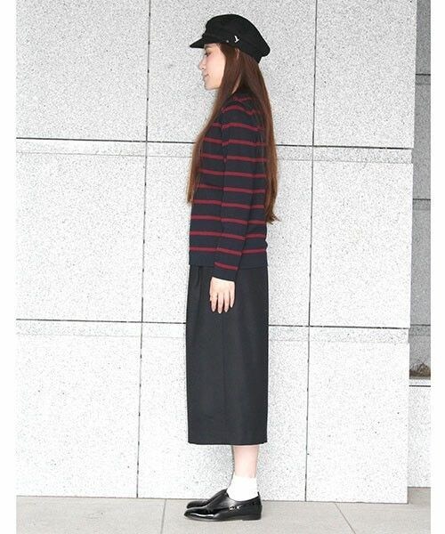 HELIOPOLE（エリオポール）の「heliopole オードリーボーダーニット  