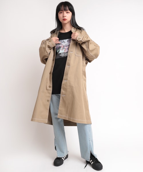 RNA（アールエヌエー）の「C0731 ロングBIGワークコート（）」 - WEAR