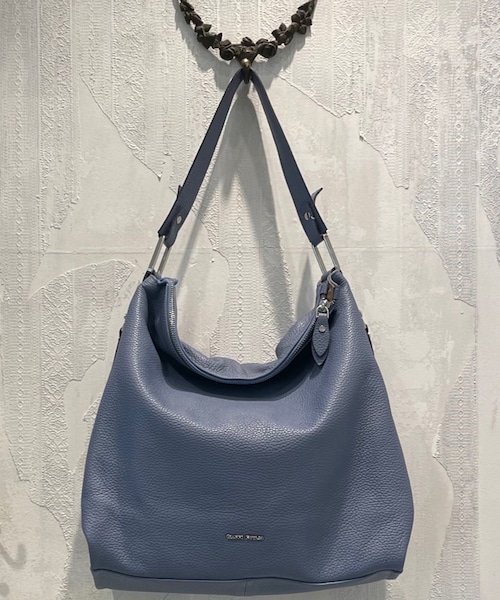 BEARDSLEY（ビアズリー）の「《GIANNI NATARO CAROL J》レザーバッグ（トートバッグ・レディース・グレー/ブルー・FREE）」の2枚目の写真