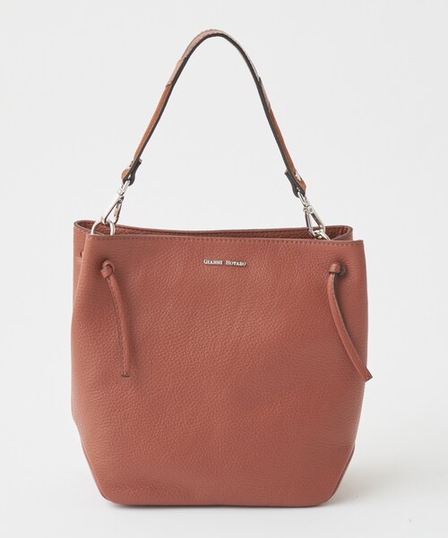 BEARDSLEY（ビアズリー）の「《GIANNI NATARO CAROL J》レザーバッグ（トートバッグ・レディース・カーキ/キャメル・FREE）」の2枚目の写真